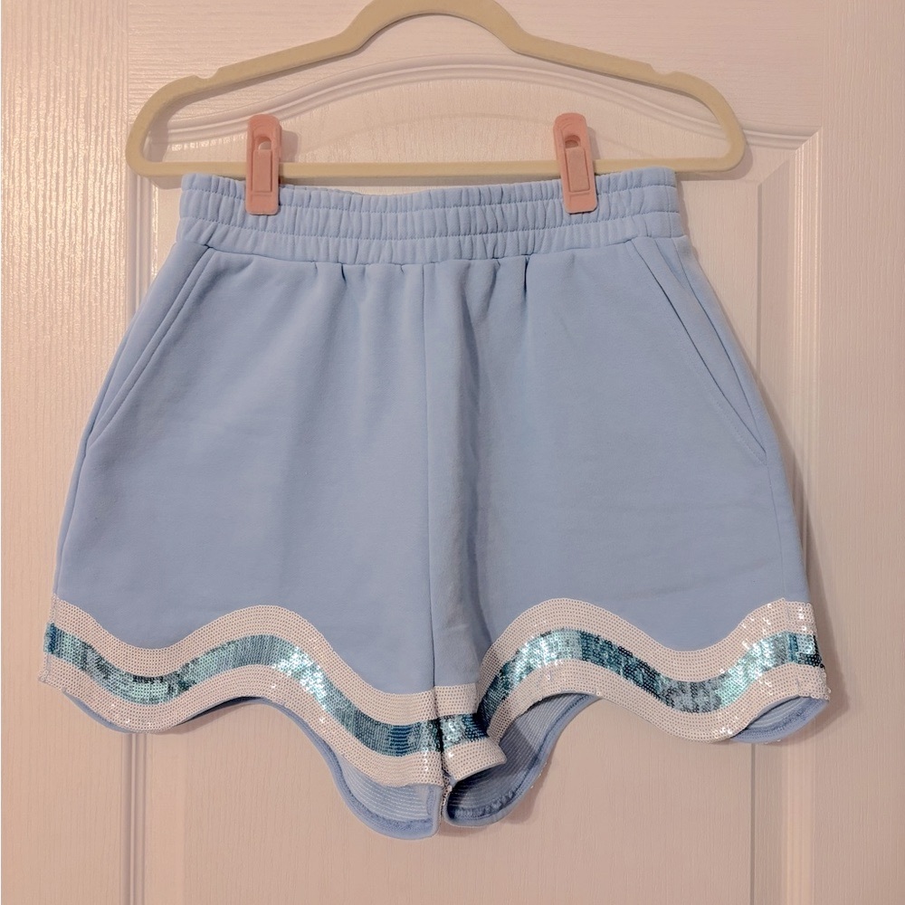 Queen of Sparkles Wavy Shorts